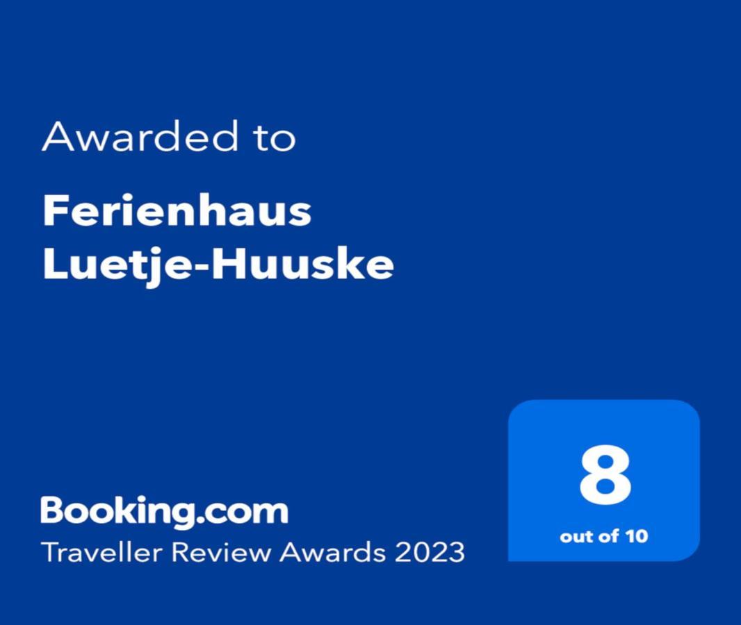 Ferienhaus Luetje-Huuske Krummhörn Buitenkant foto