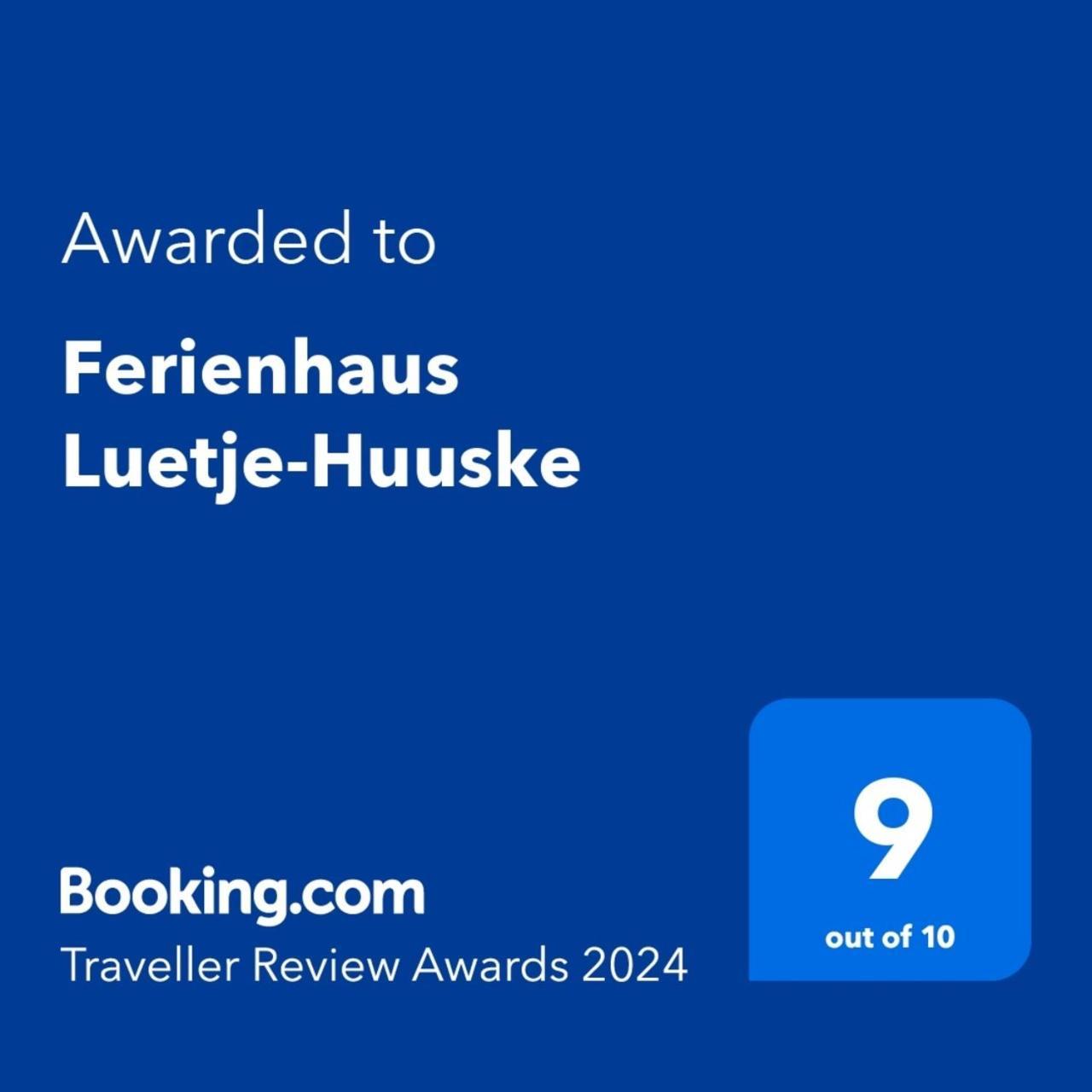 Ferienhaus Luetje-Huuske Krummhörn Buitenkant foto