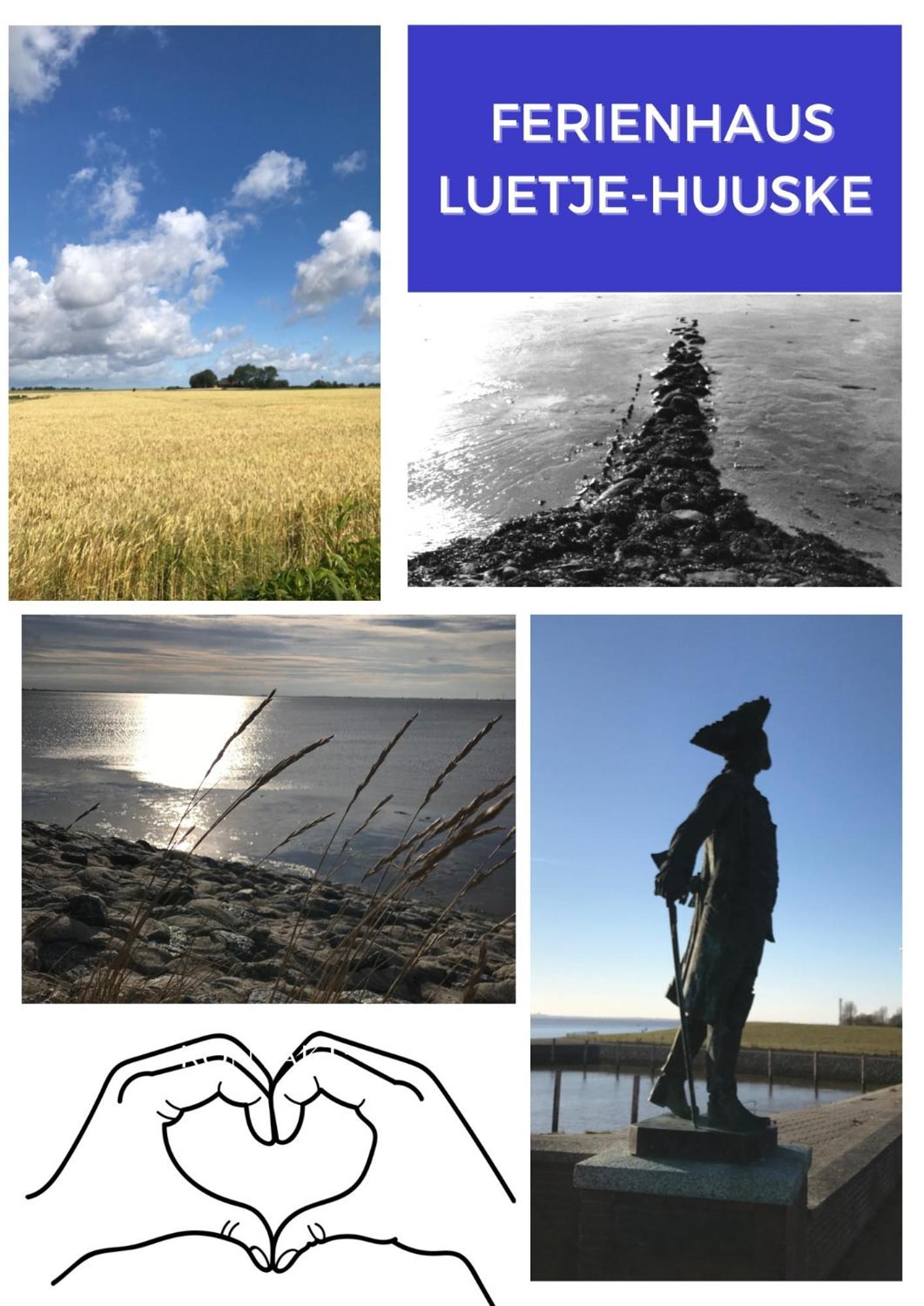 Ferienhaus Luetje-Huuske Krummhörn Buitenkant foto
